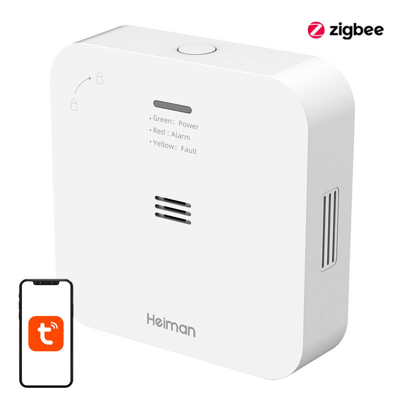Heiman WS-720ES Tuya WiFi Smart Carbon Monoxide Detektor