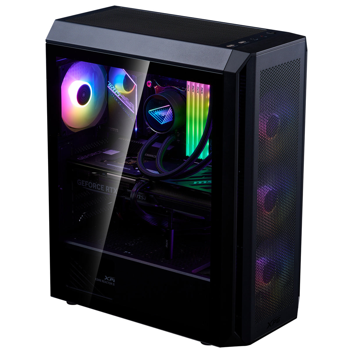 XPG VALOR AIR PLUS Midi Tower Sort