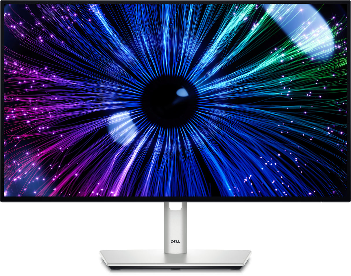 DELL UltraSharp U2424HE computerskærm 60,5 cm (23.8") 1920 x 1080 pixel Fuld HD LCD Sort, Sølv