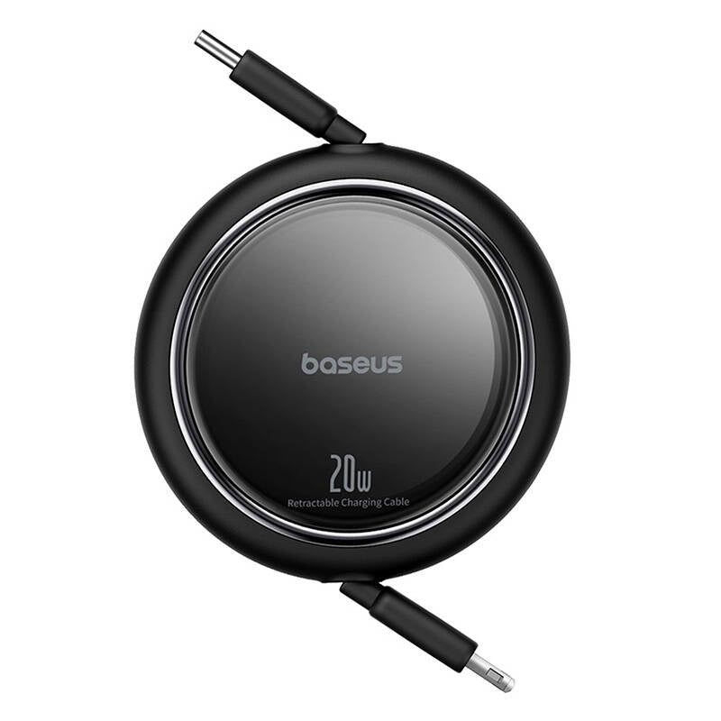 USB-kabel Baseus Free2Pull USB-C til iP 20W 1m (sort)