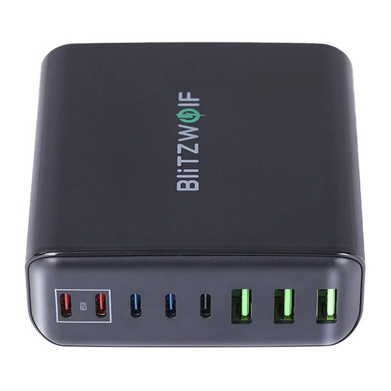 Vægoplader Blitzwolf BW-S26 250W (sort)