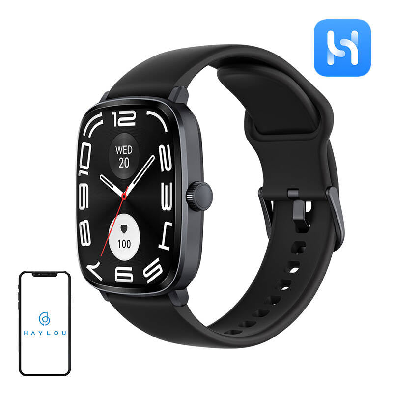 Haylou RS5 smartwatch (sort)