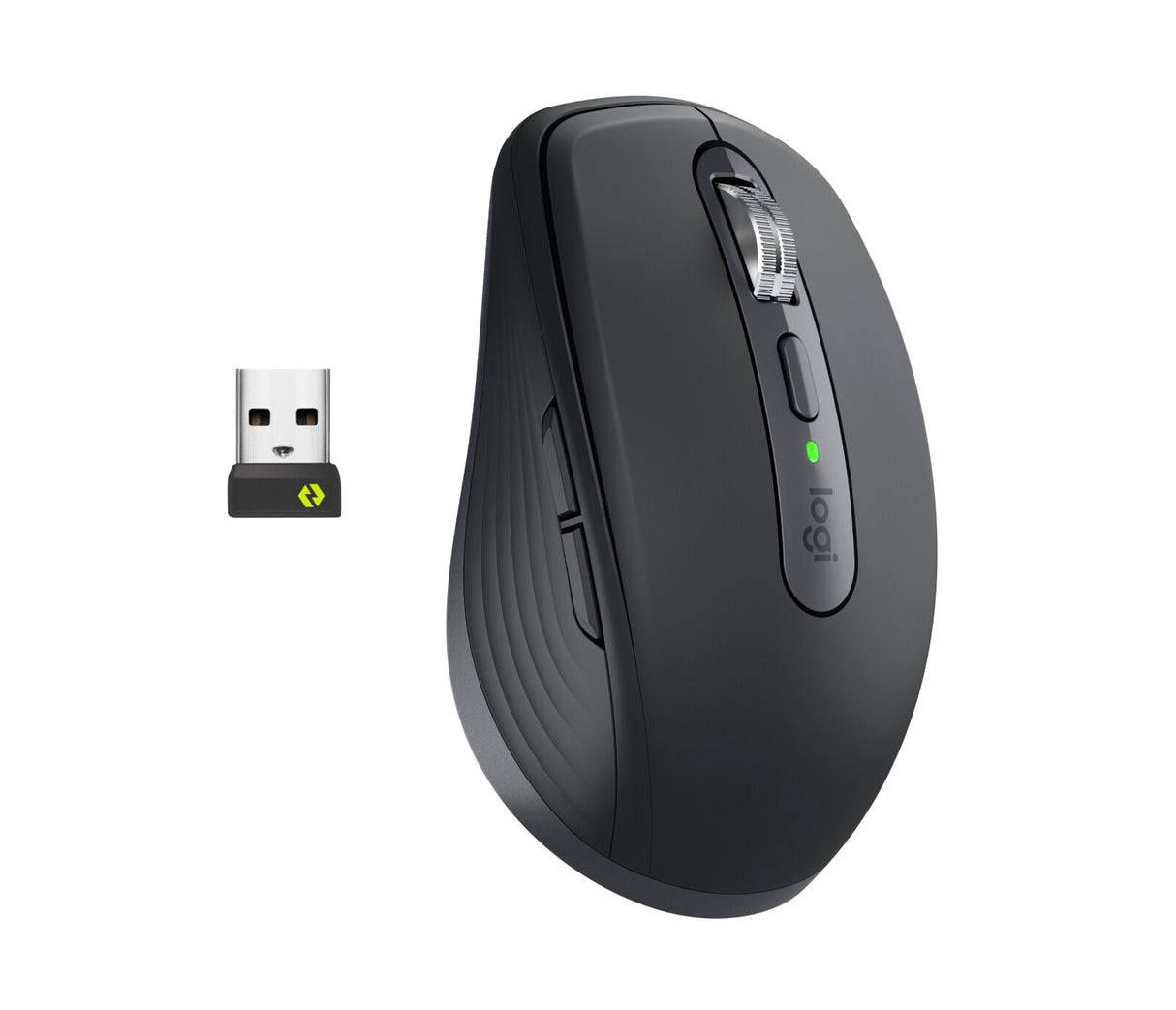 Logitech MX Anywhere 3S for Business mus Kontor Højre hånd RF trådløs + Bluetooth Laser 8000 dpi