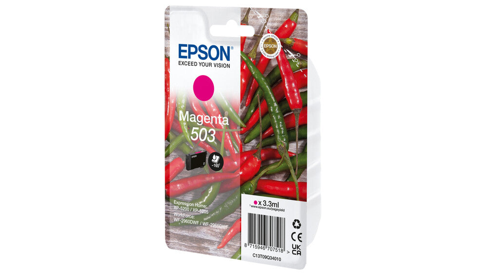 Epson 503 blækpatron 1 stk Original Standard udbytte Magenta