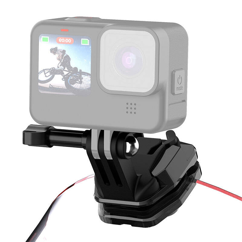 PULUZ motorcykel forrude klip til sports kameraer (DJI Osmo Action 4, GoPro Hero 12, Insta360 Ace Pro / X4)
