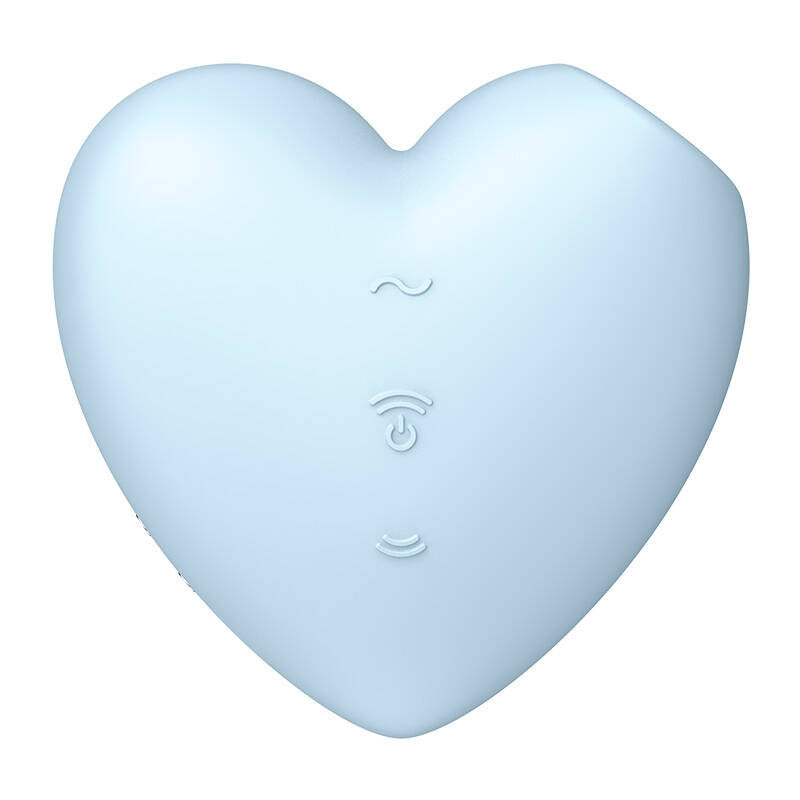 Clitorimasseur Satisfyer Cutie Heart (blå)