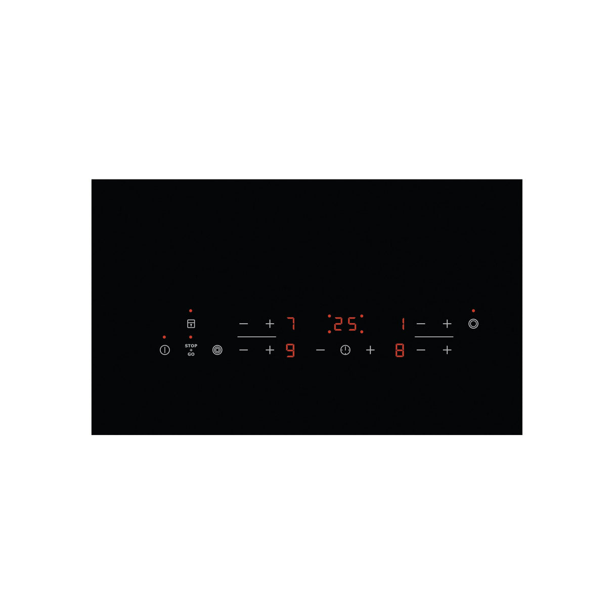 Electrolux EHF6343FOK Sort Indbygget 60 cm Keramisk 4 zone(s)