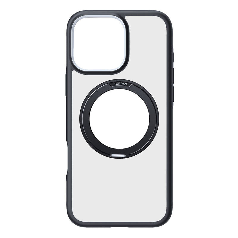 Torras Ostand R Fusion Case til iPhone 16 Pro Max (Sort)