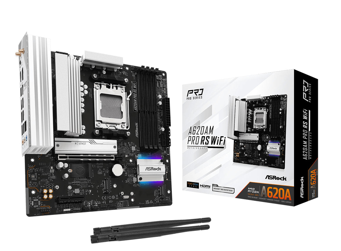 Asrock A620AM Pro RS WiFi mATX AM5