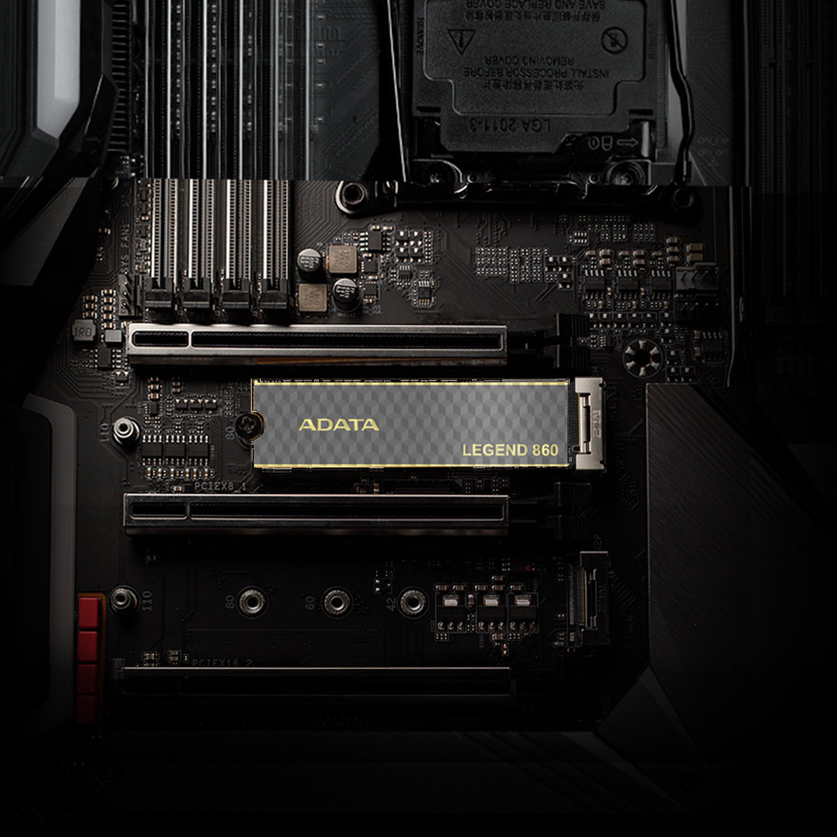 ADATA Legend SSD 860 500GB M.2 PCI Express 4.0 x4 (NVMe)