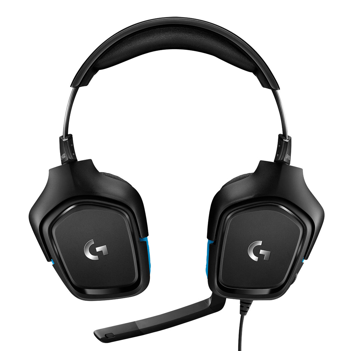 Logitech G 981-000770 hovedtelefoner/headset Ledningsført Spil Sort, Blå