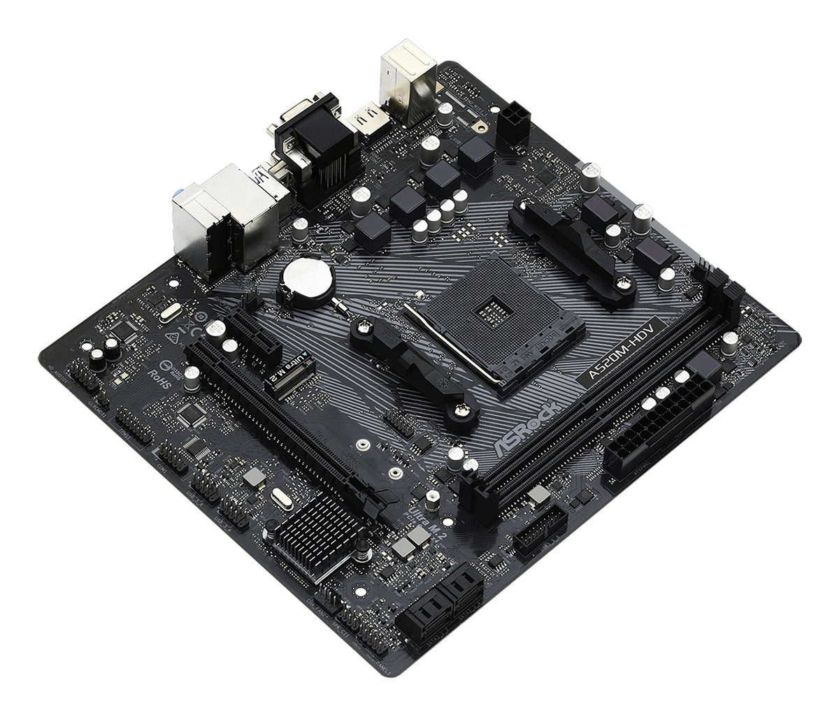 ASRock A520M-HDV Micro-ATX AM4 AMD A520