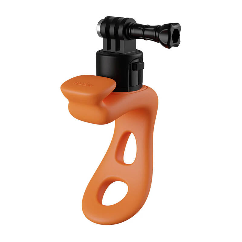 Telesin multifunktionelle silikonbøjler til sportskameraer (orange)
