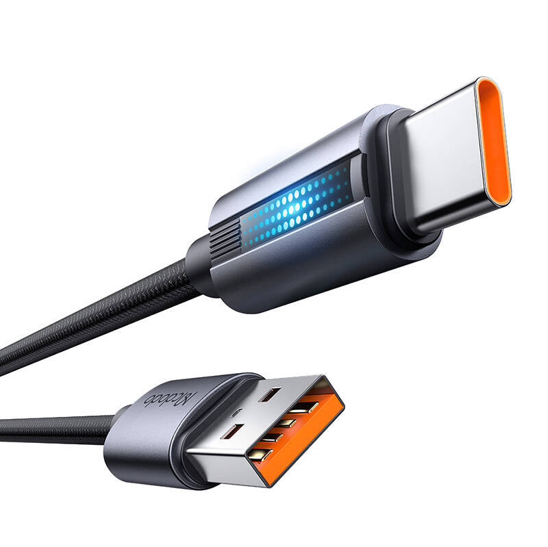 Mcdodo CA-5180 USB-A til USB-C kabel, 1,2 m (sort)