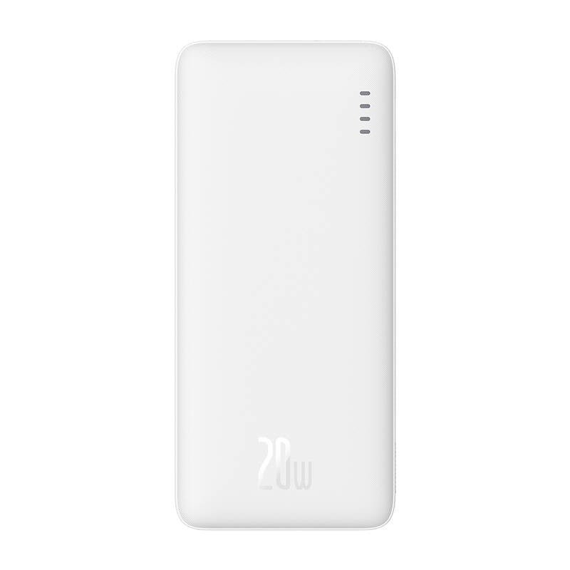 Baseus Airpow 10000mAh 20W powerbank (hvid)