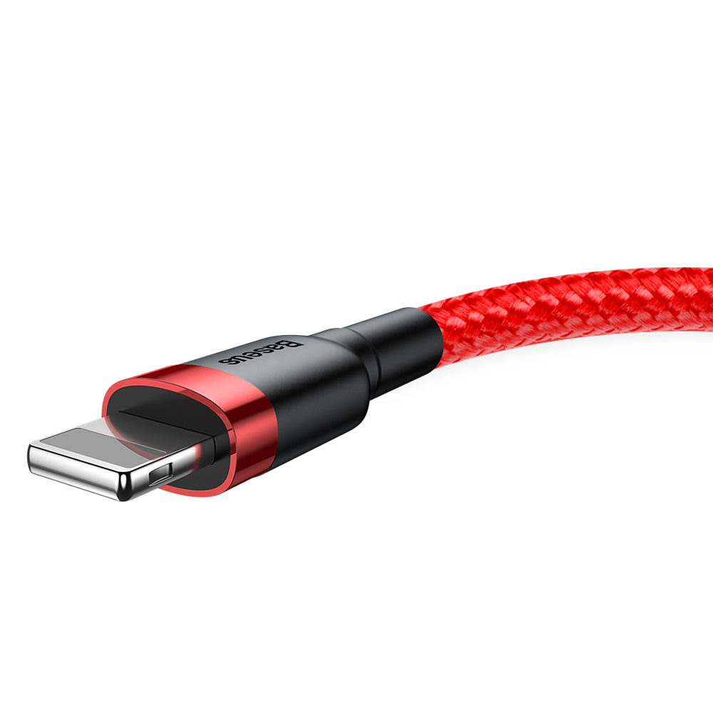 Baseus Cafule USB-A / Lightning 1.5A QC 3.0 cable 2 m - red