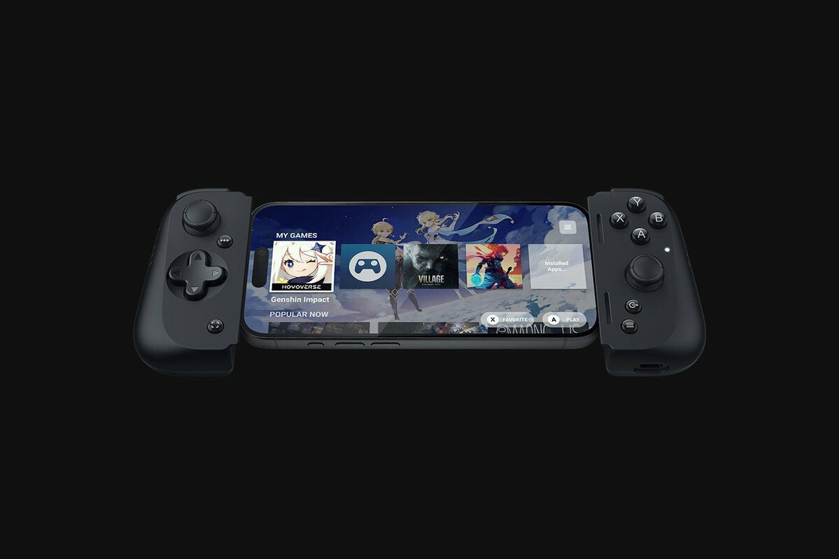 Razer KISHI V2 Sort USB Gamepad Android, PC, iOS