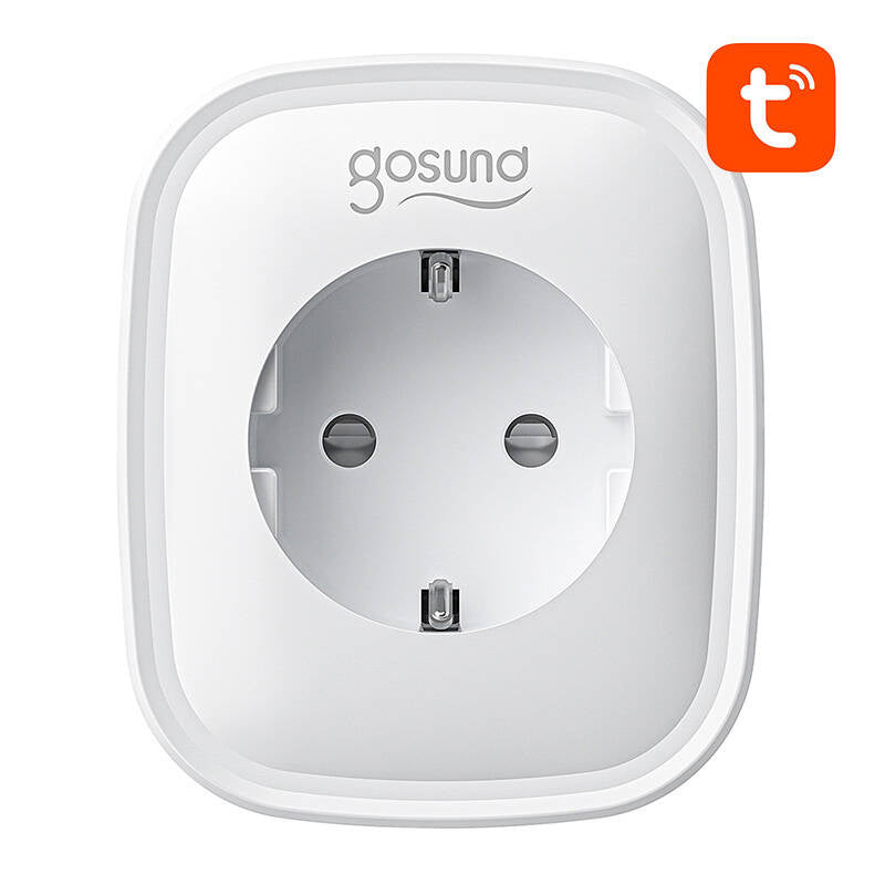 Gosund SP6 16A USB-C 20W Tuya smart WiFi/Bluetooth stikkontakt