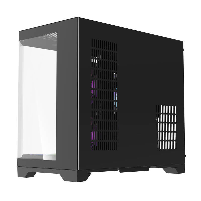 Darflash FT418 computerkasse + 6 aRGB-ventilatorer (sort)
