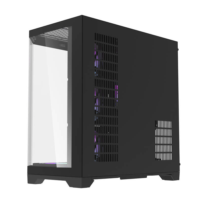 Darflash FT418 PRO computerkasse + 7 aRGB-ventilatorer (sort)