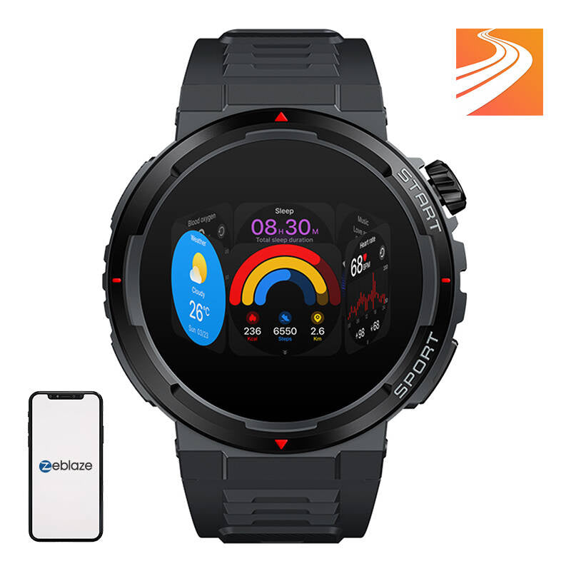 Zeblaze Ares 3 Plus Smartwatch (sort)