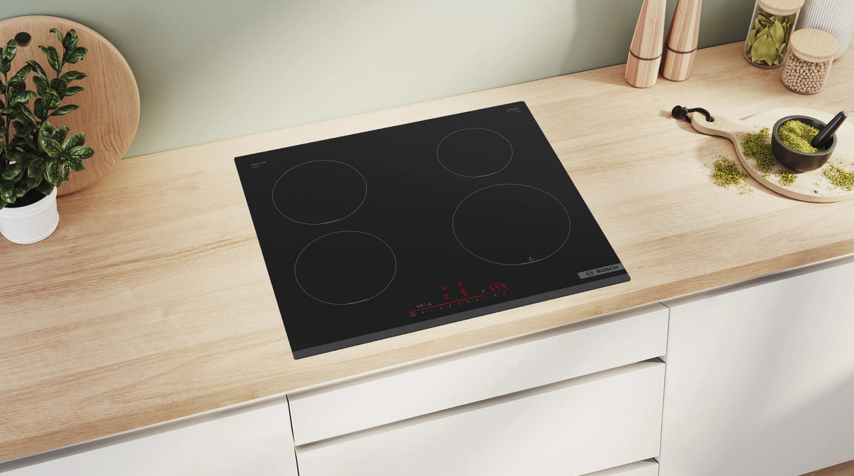 Bosch Serie 6 PIE631HB1E kogeplade Sort Indbygget 60 cm Zone induktionskogeplade 4 zone(s)