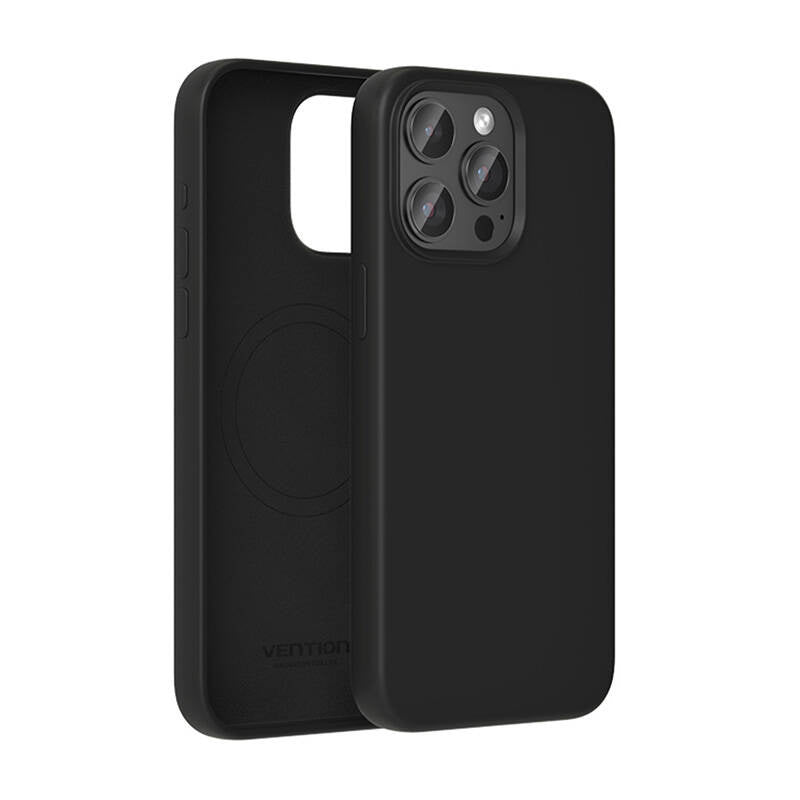 Vention KUFB0-40 Silicone Case til iPhone 15 Pro Max (sort)