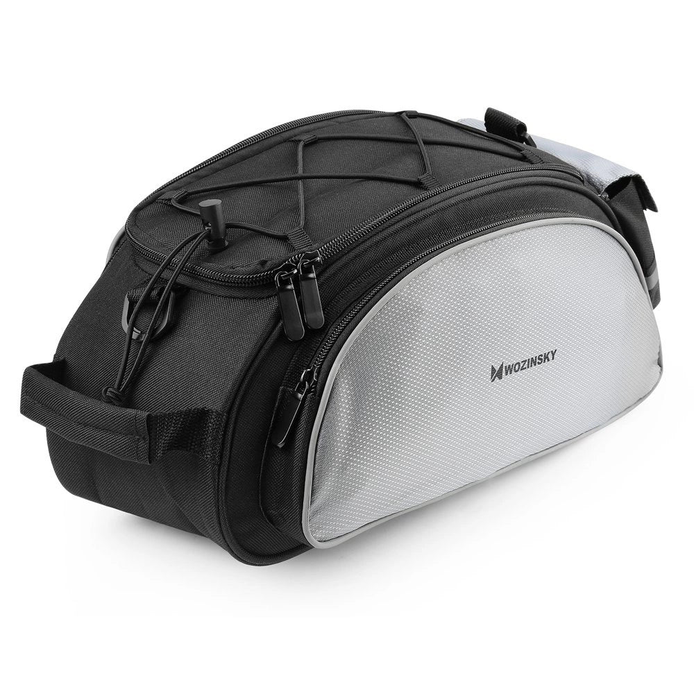 Wozinsky cykelbag med skulderrem 13l sort (WBB1BK)