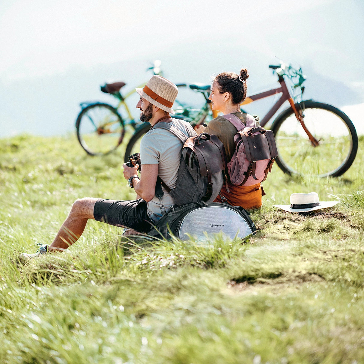 Wozinsky cykelbag med skulderrem 13l sort (WBB1BK)