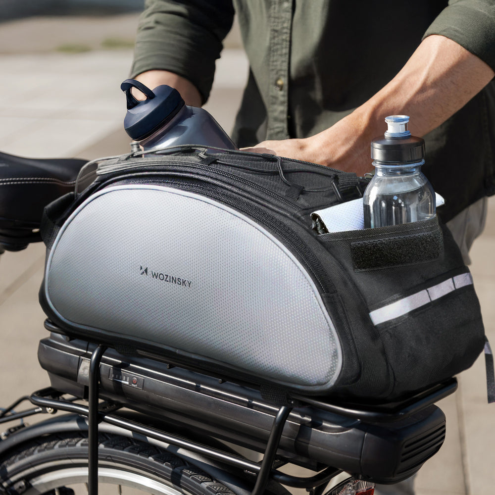 Wozinsky Cykeltaske med Skulderrem 13L Sort (WBB1BK)