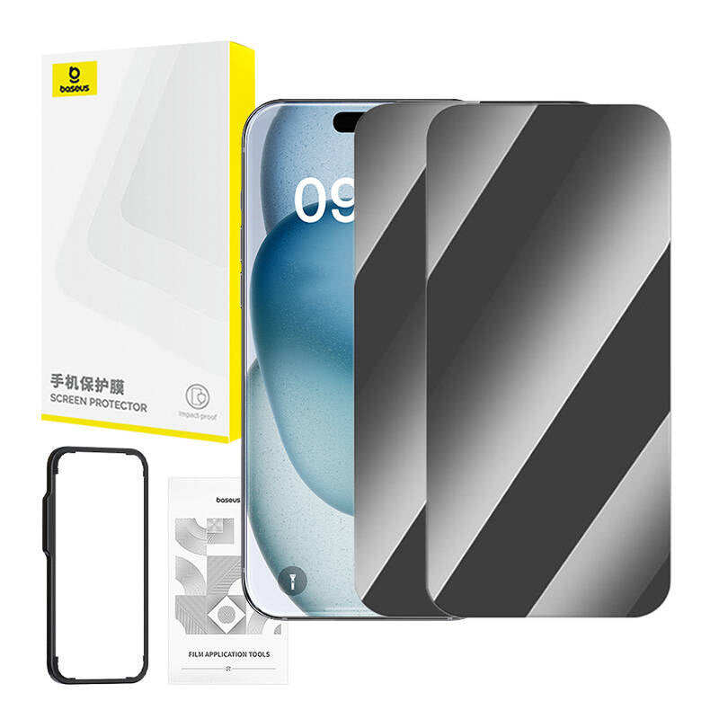 Baseus Superior privatlivsglas til iPhone 15 Plus
