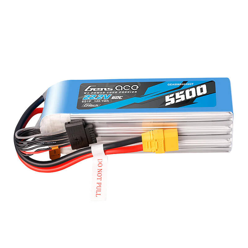 Batteri Gens Ace G-Tech 5500mAh 22.2V 60C 6S1P LIPO med XT90 stik