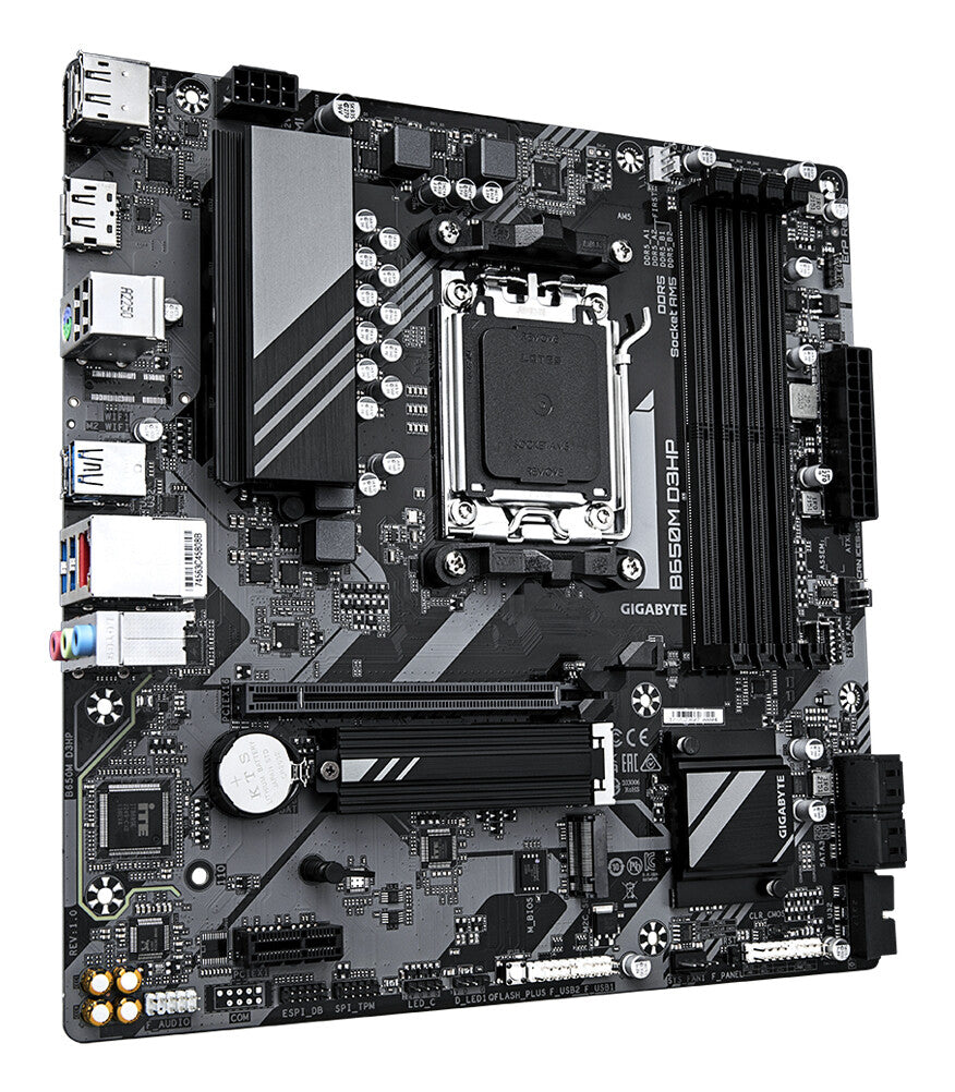 GIGABYTE B650M D3HP bundkort AMD B650 Sokkel AM5 micro ATX
