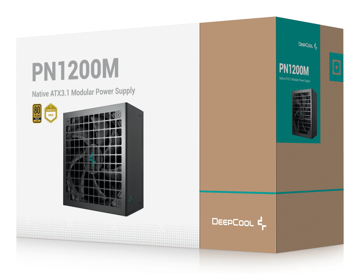 Gamer Storm PN1200M enhed til strømforsyning 1200 W 20+4 pin ATX ATX Sort