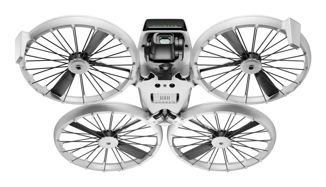 DJI Flip ( RC 2) 4 rotorer Quadrokopter 48 MP 3840 x 2160 pixel 3110 mAh Sort, Hvid
