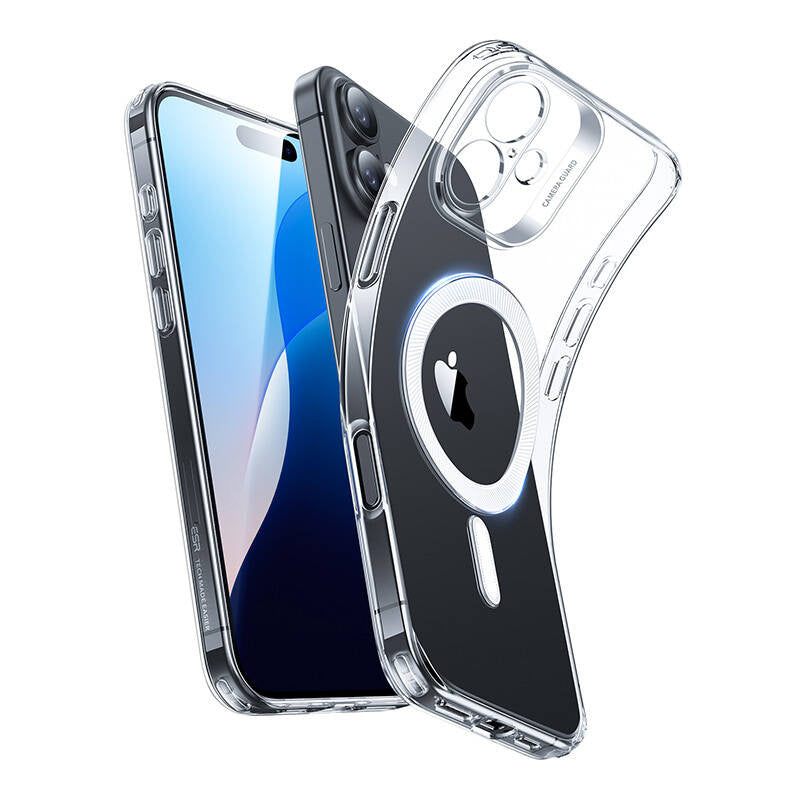 Zero Clear Case (HaloLock) ESR-udstyr til iPhone 16 Plus (klart)