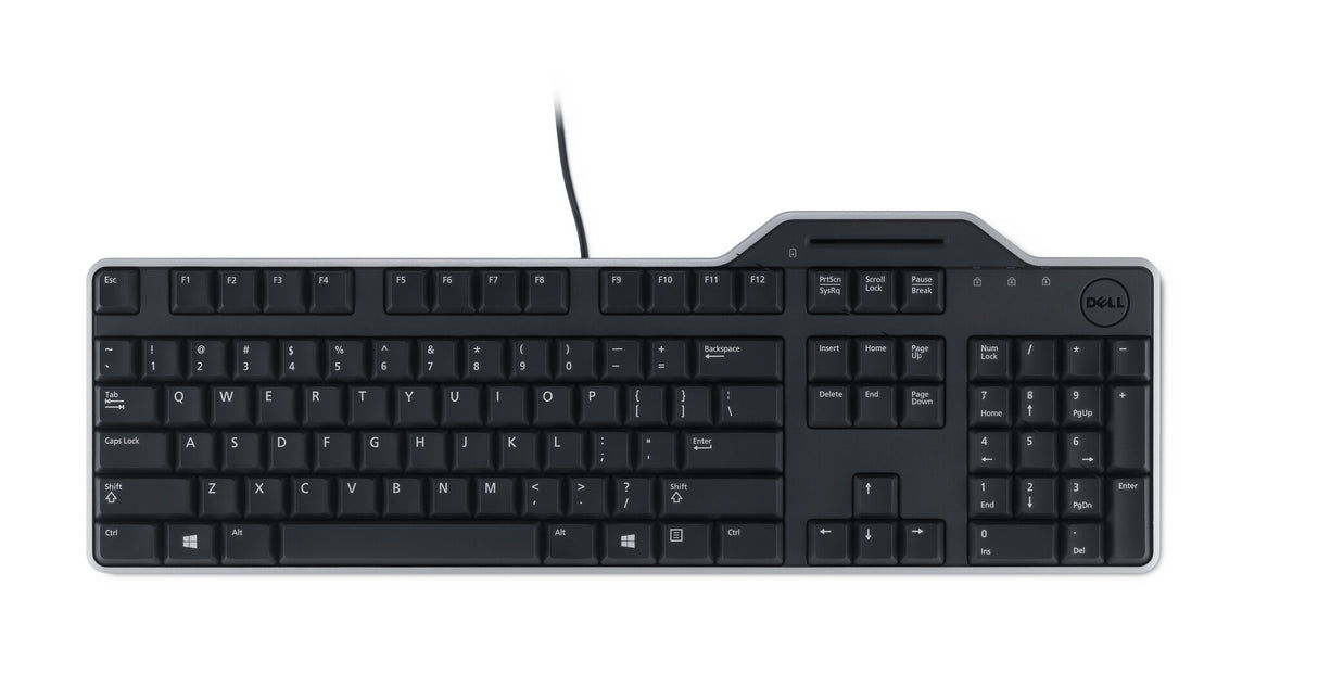 DELL KB813 tastatur Kontor USB QWERTY Russisk Sort
