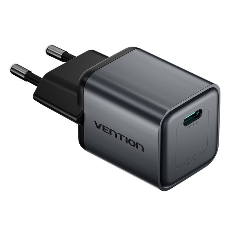 GaN Vention USB-C 20W oplader (grå)