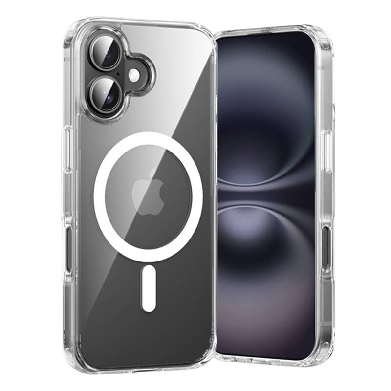Vention KUGT0-10 Case til iPhone 16 MagSafe (gennemsigtig)