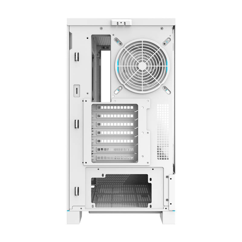 Darkflash DY451 PRO computercase (hvid) + 1 fan