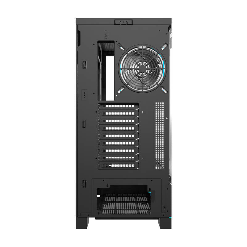 Darkflash DY451L PRO computerkasse (sort) + 1 ventilator