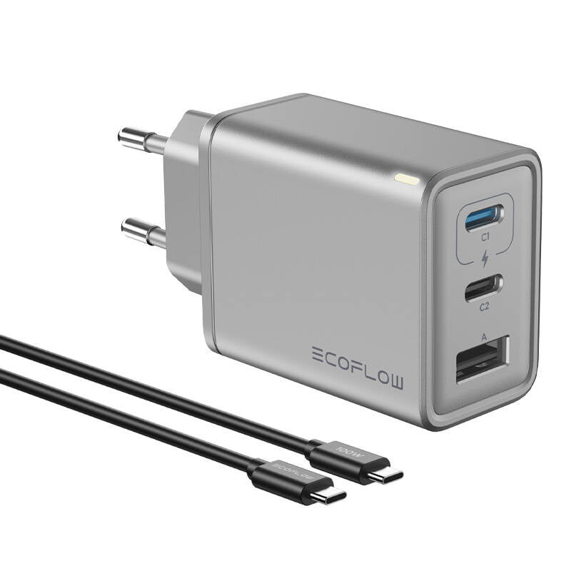 EcoFlow RAPID 65W GaN oplader