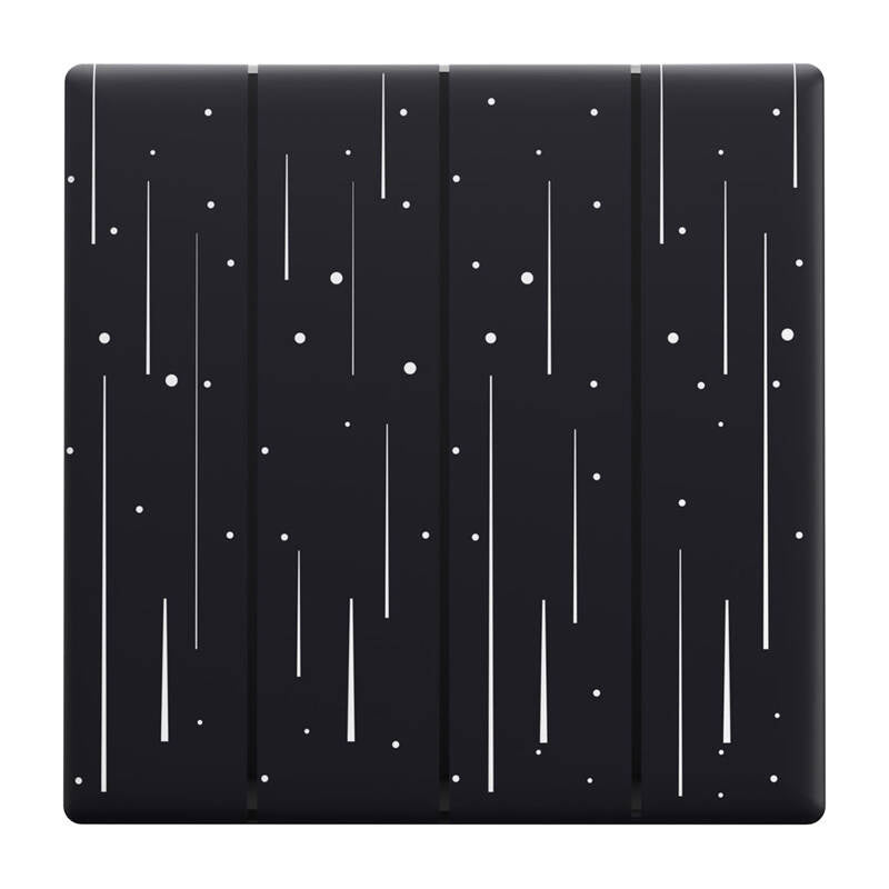 Dekorativt dæk / hætte til T5 SONOFF Star 4C touch switch