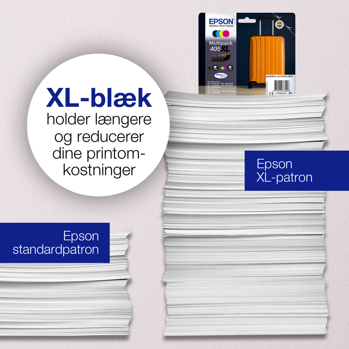 Epson Singlepack Black 405XXL DURABrite Ultra Ink