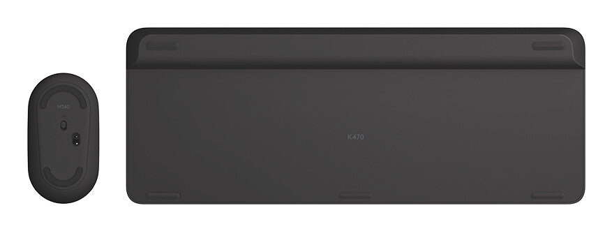 Logitech 920-009200 tastatur Mus inkluderet Universel RF trådløst QWERTY Nordisk Grafit