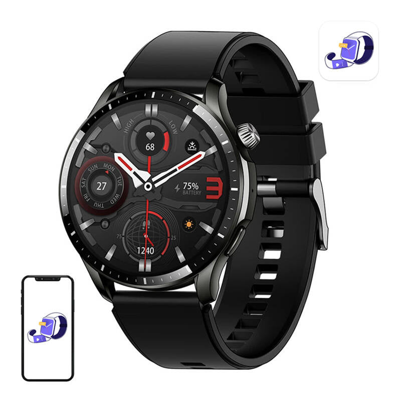 Blitzwolf BW-EP10 smartwatch (sort)