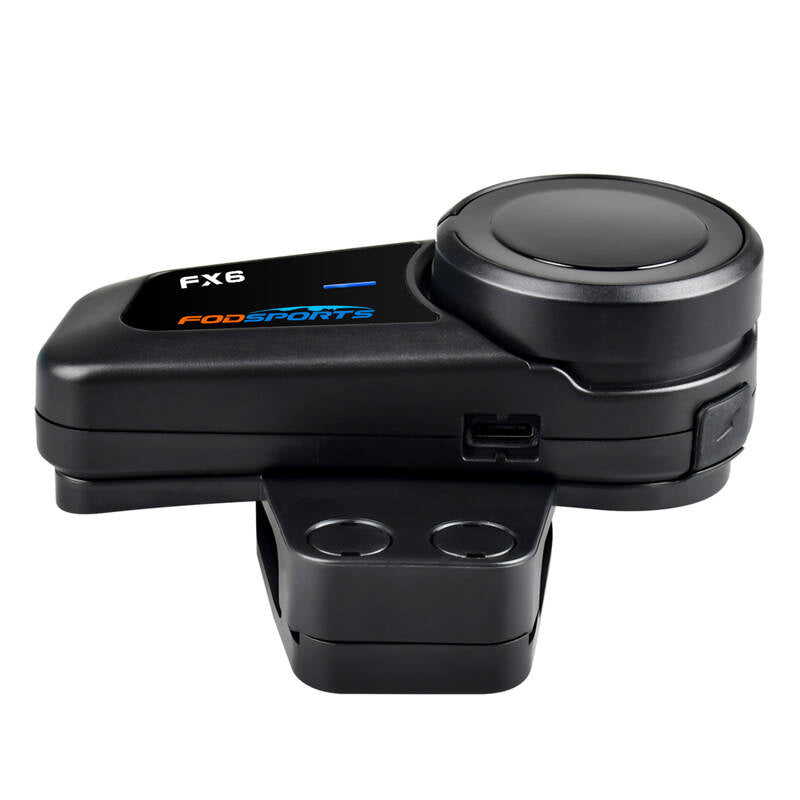 Fodsports FX6 motorcykel intercom to-pack (sort)