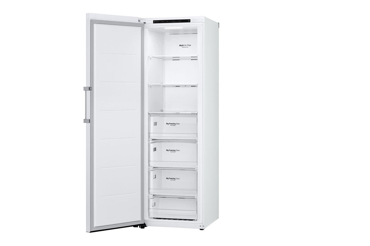 LG GFT41SWGSZ fryser Stående fryser Fritstående 324 L Hvid