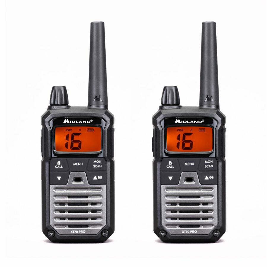 Midland XT70 to-vejs radio 32 kanaler Sort