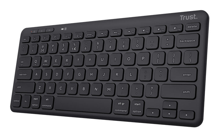Trust Lyra tastatur Universel RF trådløs + Bluetooth QWERTY US engelsk Sort